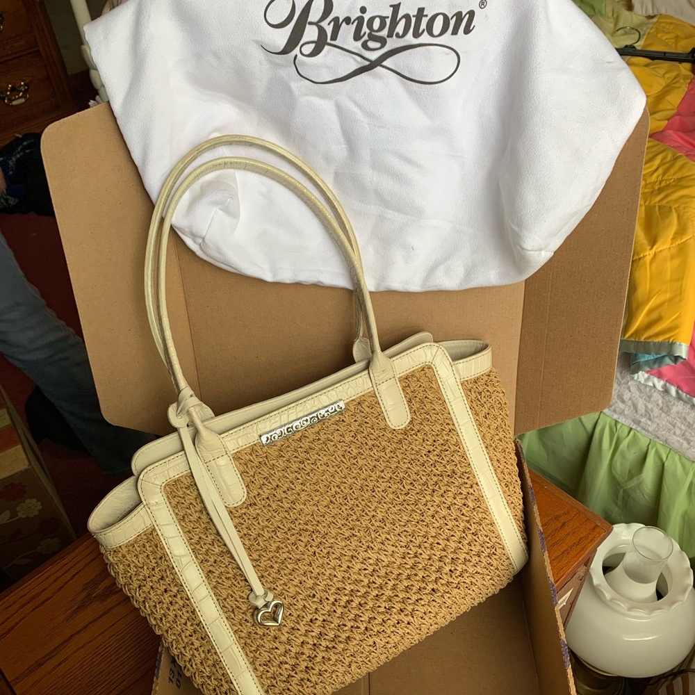 Straw Brighton Purse